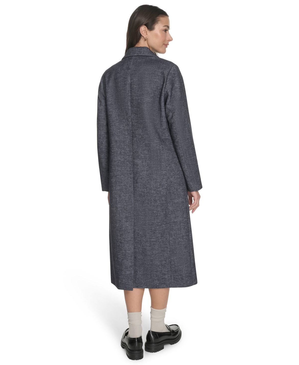 Levi's Women's Regular Double Breasted Blazer Coat In Gray