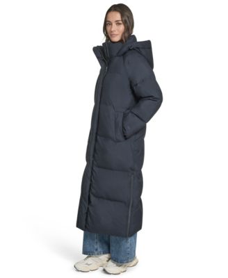 Women's Regular Extra Long Quilted Parka Jacket