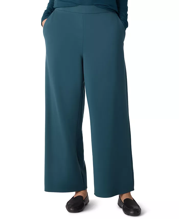 Women's Wide-Leg Ankle Pants
