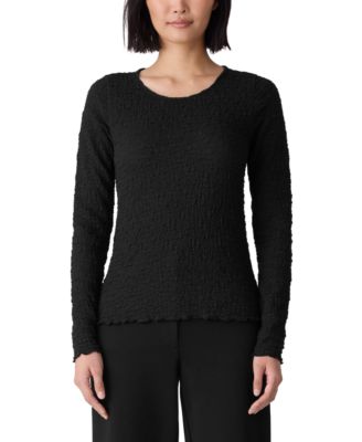 Women's Long Sleeve Round Neck Top