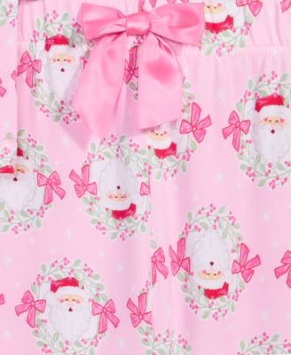 Girls 6X-16 3-Piece Coat, Pants and Scrunchie Pajama Set