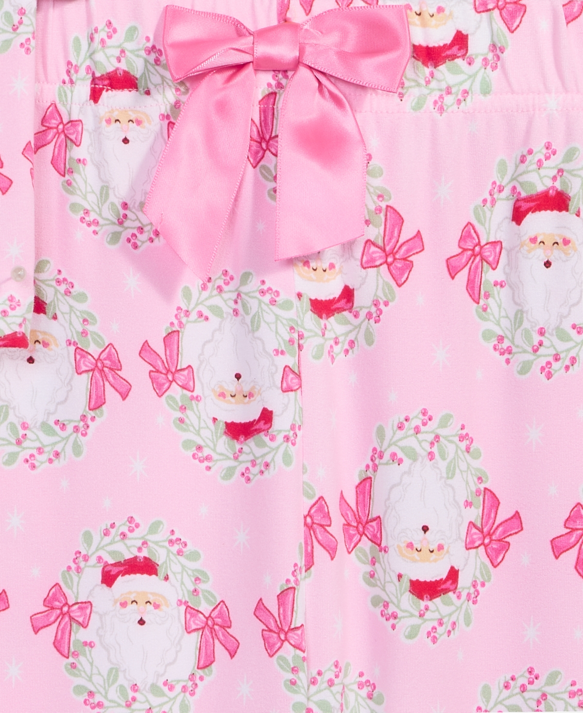 Max & Olivia Girls 6X-16 3-Piece Coat, Pants and Scrunchie Pajama Set