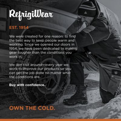 Men's Ice Viking Waterproof Insulated Work Boots Composite Toe, Anti-Slip, Cold Weather Safety Footwear