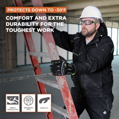 Men's Extreme Freezer Glove - -30°F Protection, Impact Resistant, Silicone Grip, Ergonomic Fit