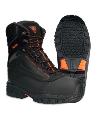 Men's Polar Force Max Waterproof Insulated 8-Inch Leather Work Boots