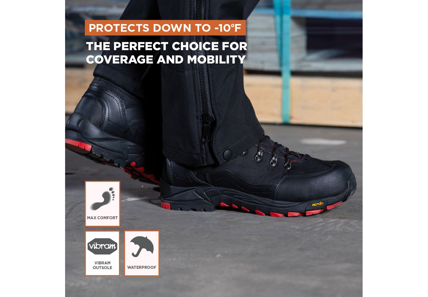 Мужские ботинки RefrigiWear Black Widow Boot, цвет: Чёрный — фото 31