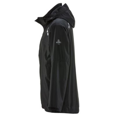 Big & Tall Lightweight Rainwear Jacket - Waterproof, Wind-Resistant, Breathable with Detachable Hood