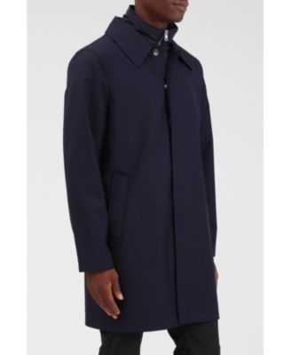 Men's Water-Resistant Mac Coat