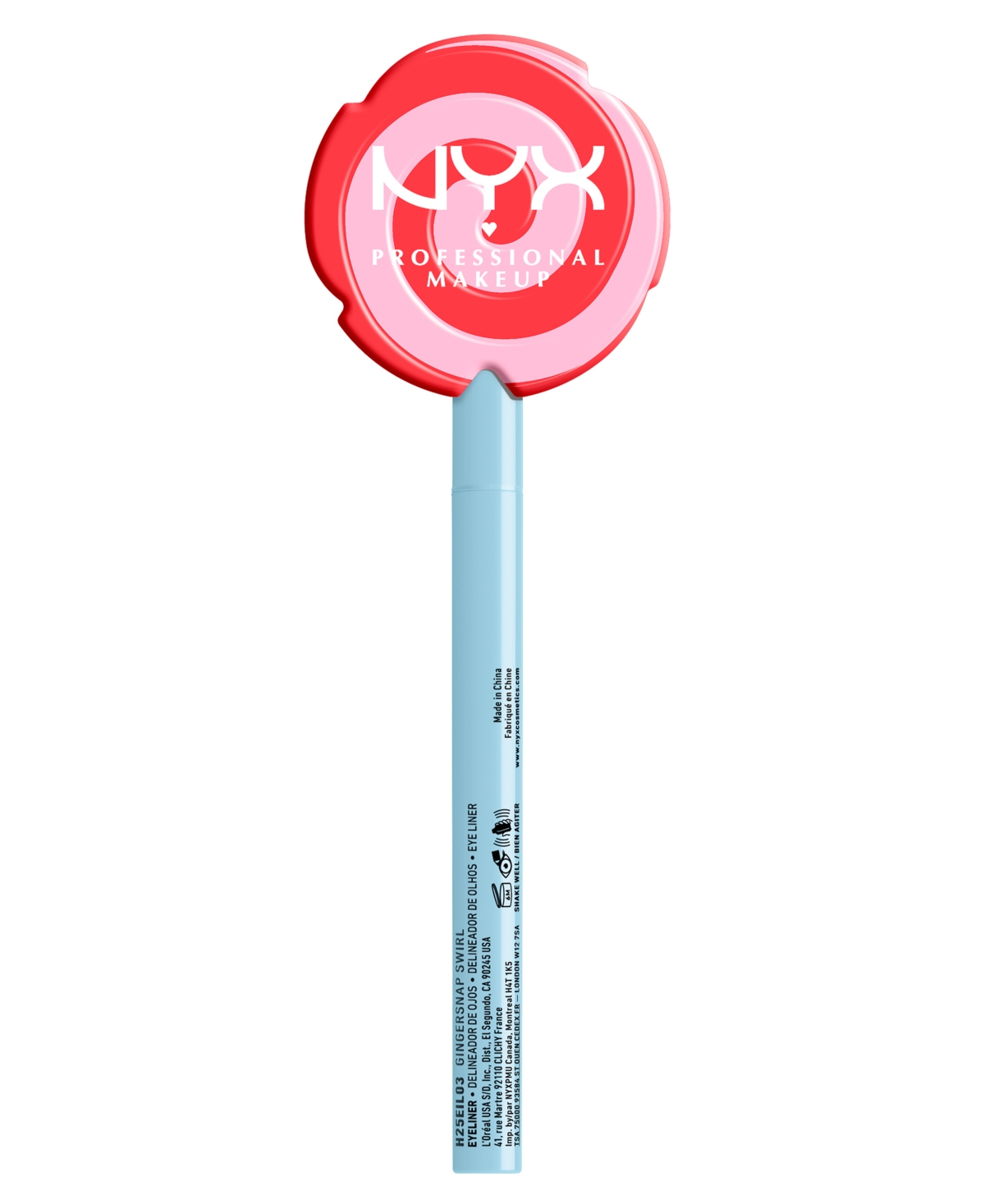 Nyx Professional Makeup Holiday Candy Swirl Liner, 0.03 Oz.