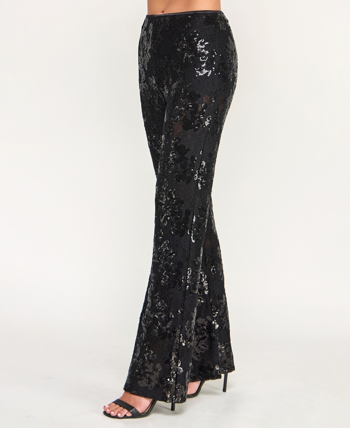 Seni & Cade Junior's Sequin Flare Pull-On Pants