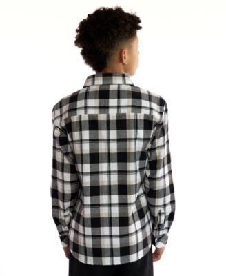 Boys' 5-20 Dixon Plaid Long-Sleeve Shirt