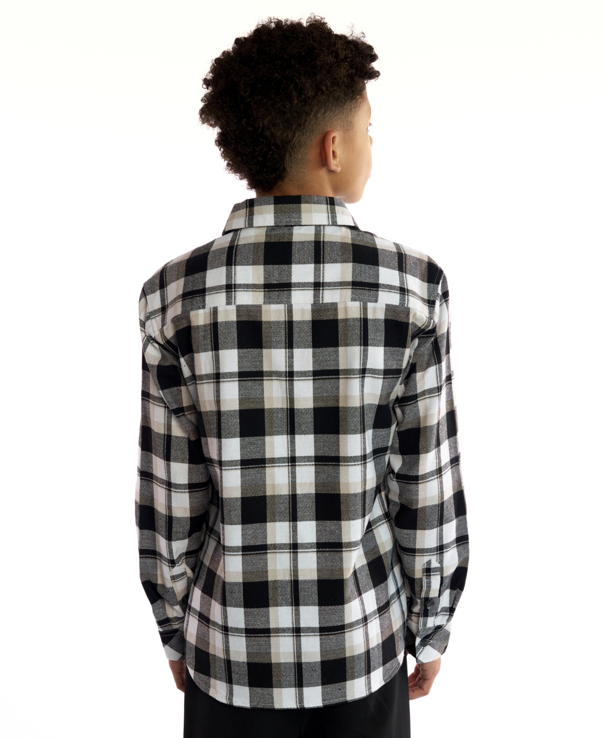 Sovereign Code Boys 5-20 Dixon Plaid Long Sleeves Shirt In Multi