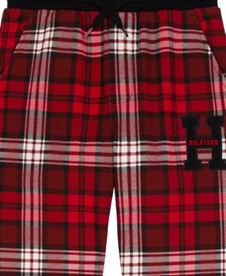 Boys' 2T-7 Plaid Patterned Joggers