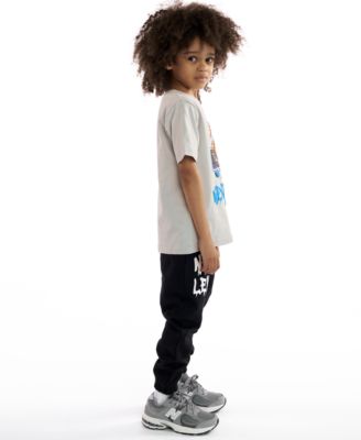 Boys' 2T-7 Graphic Print T-Shirt and Joggers, 2-Piece Set