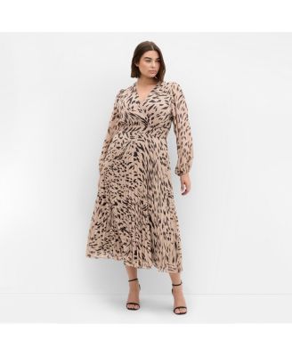 Plus Size Georgina Print Dress