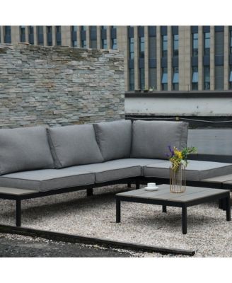 All-Aluminum Sofa Set - 4 Pieces