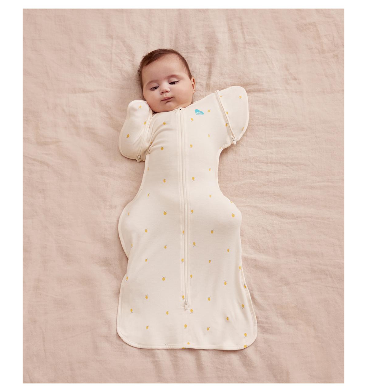 Love To Dream Baby Transition Bag Sleep Sack - Bamboo 1.0 Tog Cream Large (19-24lbs)