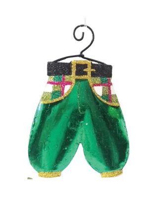 Leprechaun Clothes St. Patrick's Day Christmas Tree Ornament Set of 3