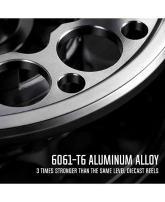 Sword Fly Fishing Reel, CNC-Machined Aluminum Alloy Fly Reel, 3/4, 5/6, 7/8, 9/10 Weight, Black, Gunmetal, Space Gray