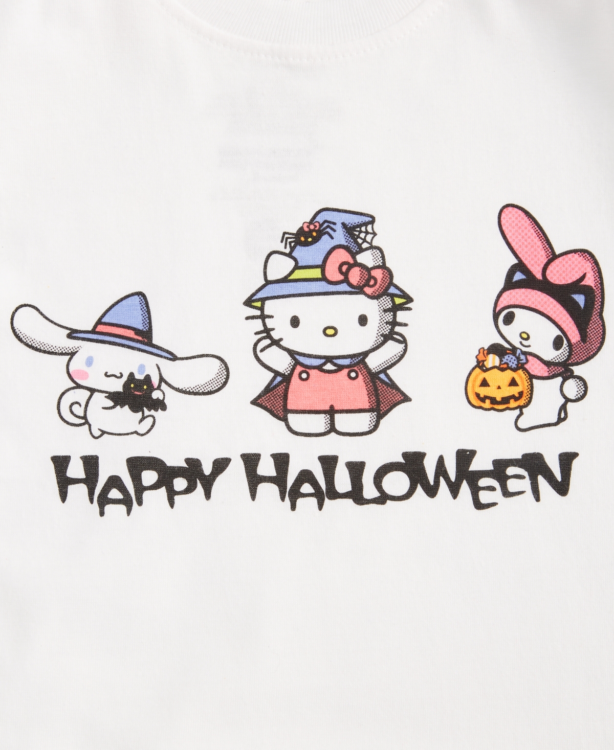 Epic Threads Girls Toddler 2t-4t Happy Halloween Hello Kitty Short-sleeve T-shirt, Macy's Exclusive In White