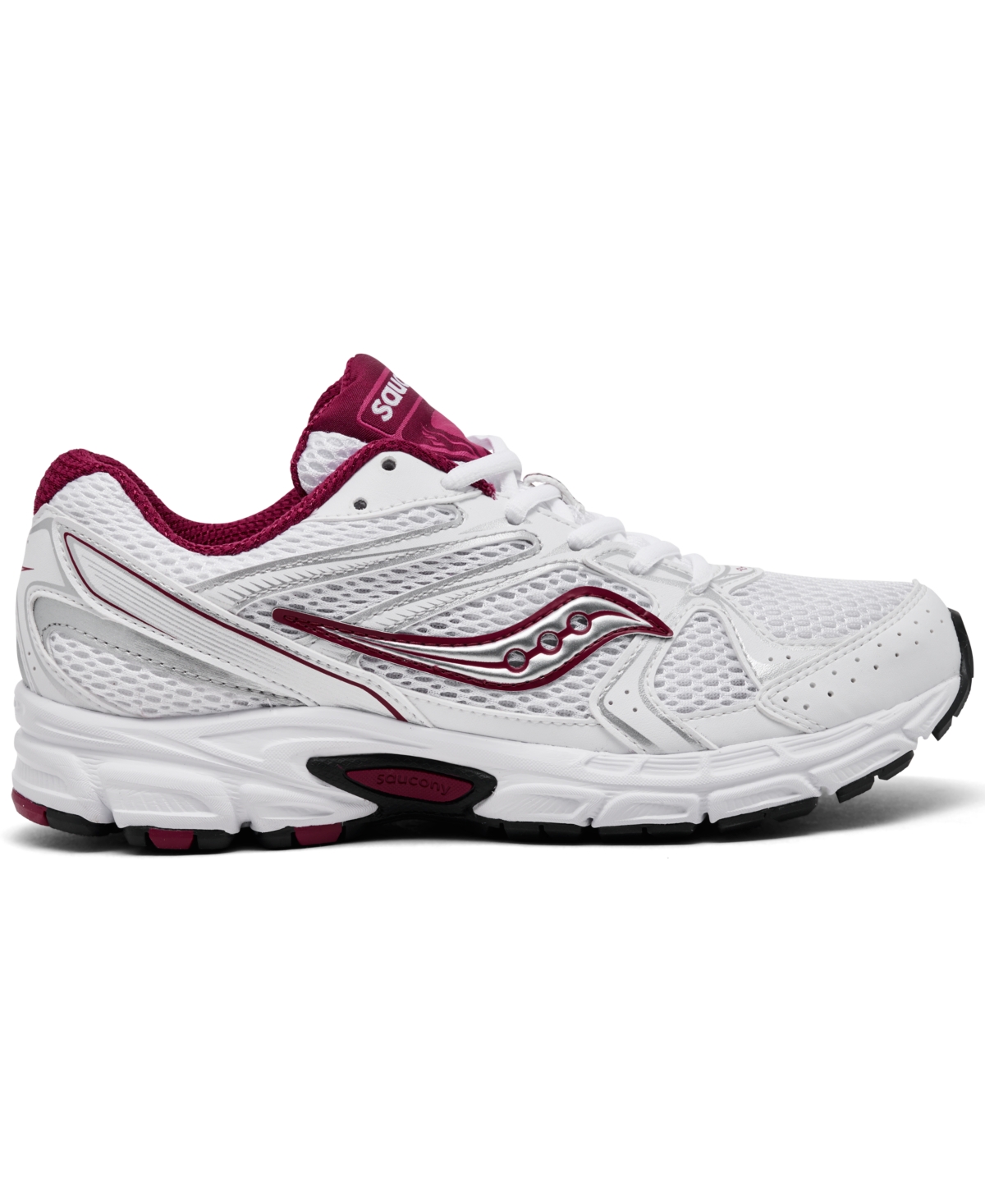 Saucony Women's Ride Millennium Casual Sneakers From Finish Line In White