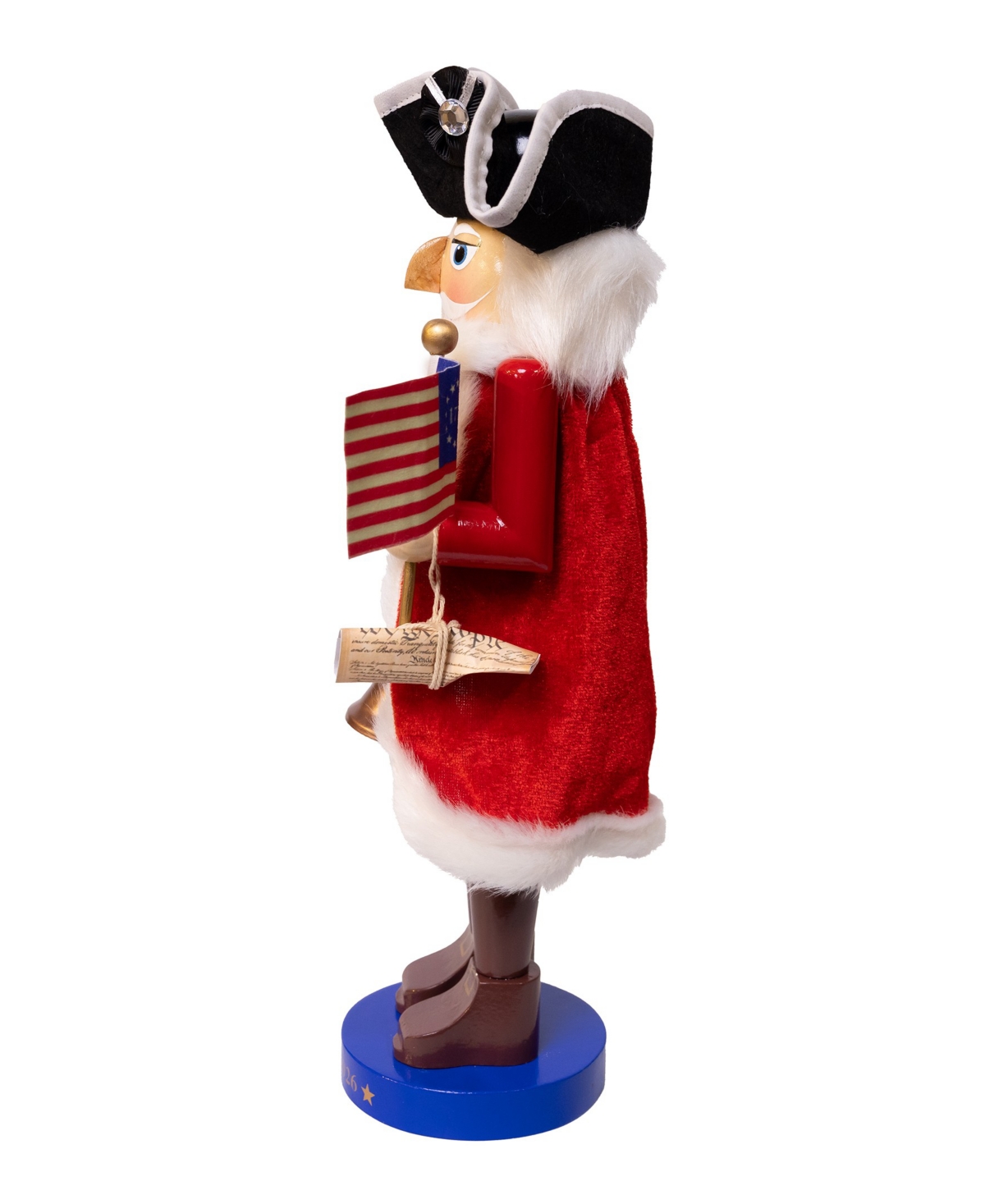 Kurt Adler 14-inch 250th Anniversary Of America Nutcracker In Multi