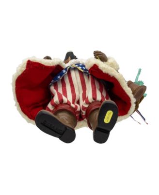 Fabrich&eacute; 11" 250th Anniversary of America Musical Santa