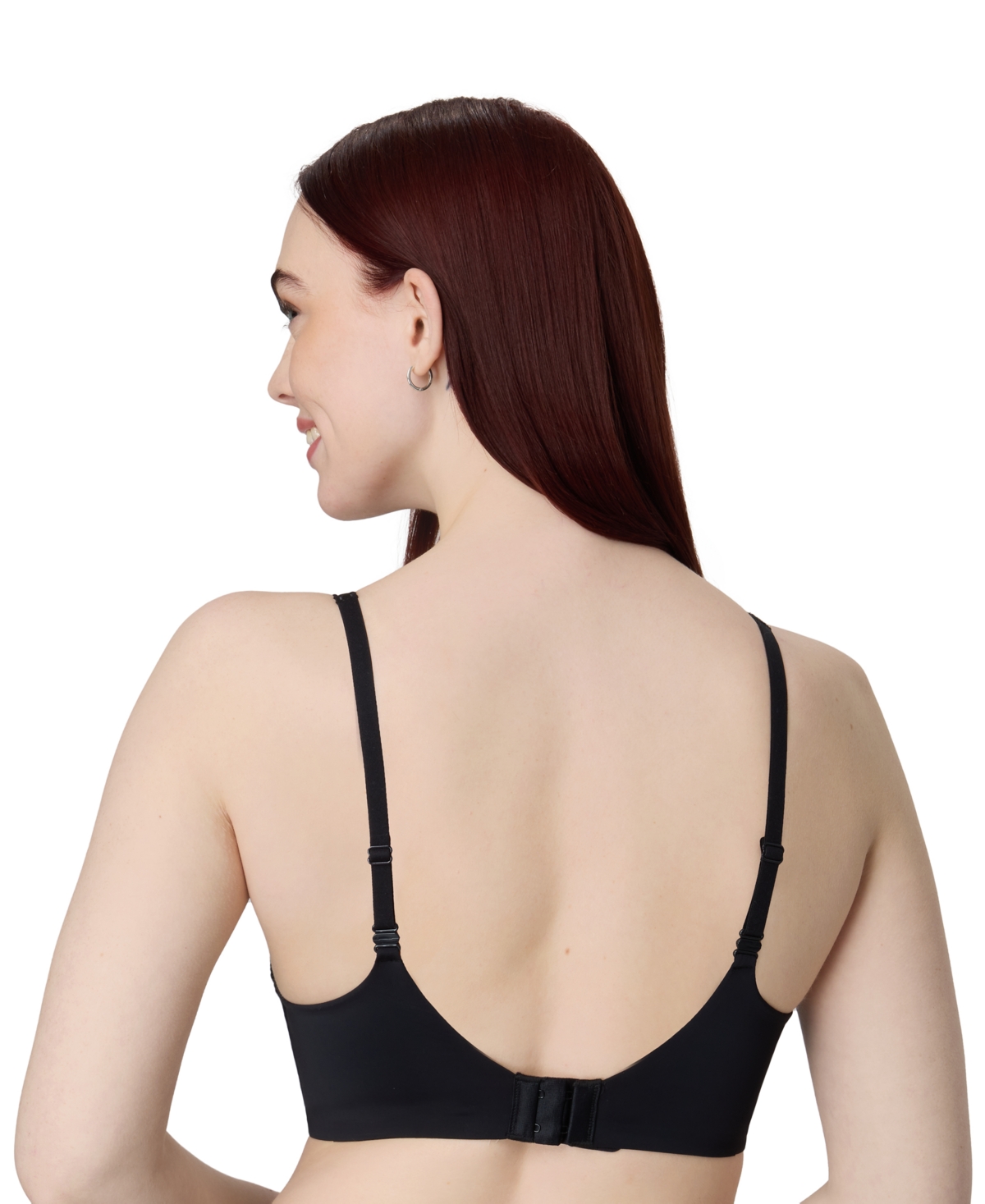 Maidenform Barely There Full Coverage Wire-free Bra In Black