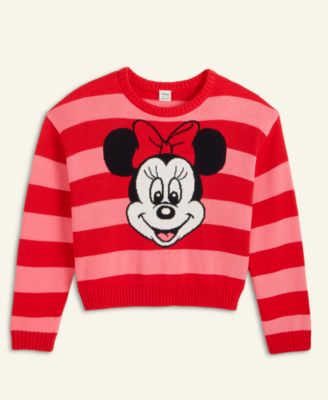 Women's Minnie Mouse Crewneck Sweater, Macy's Exclusive