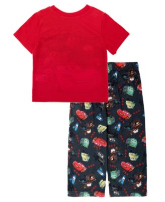 Boys' Toddler 2T-4T Printed T-Shirt and Pants Pajama, 2-Piece Set