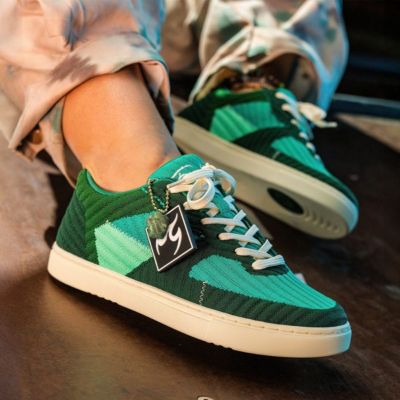 Women's Green Jade Low-top Sneaker