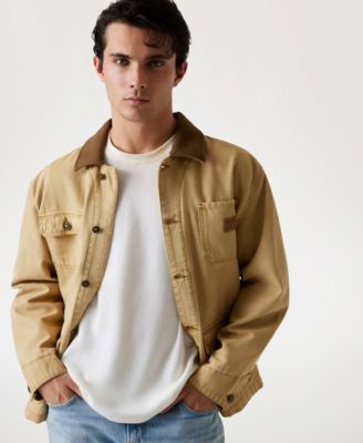 Men's Casey Boxy Barn Collar Jacket