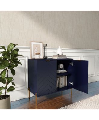 2-Door Accent Cabinet Storage Cabinet