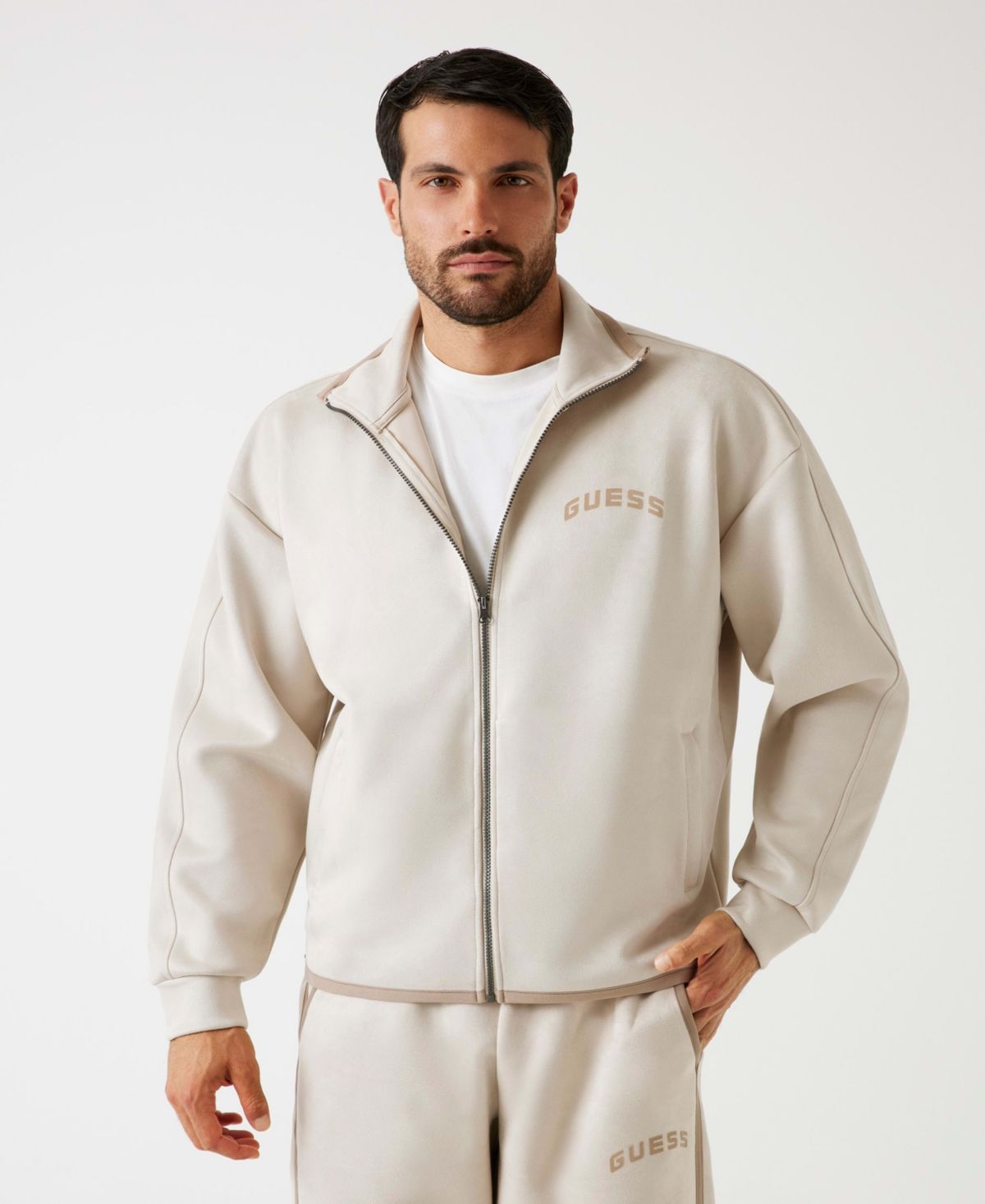 Мужская толстовка Shiro на молнии с длинным рукавом