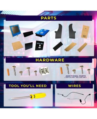 GALAGA Deluxe 14 in 1 Arcade Game Machine 5-Foot Stand-Up Cabinet