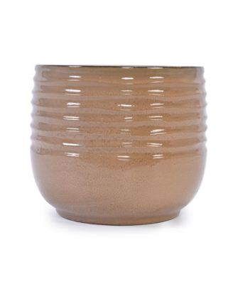 Set of 3 Modern Ceramic Planter Pots