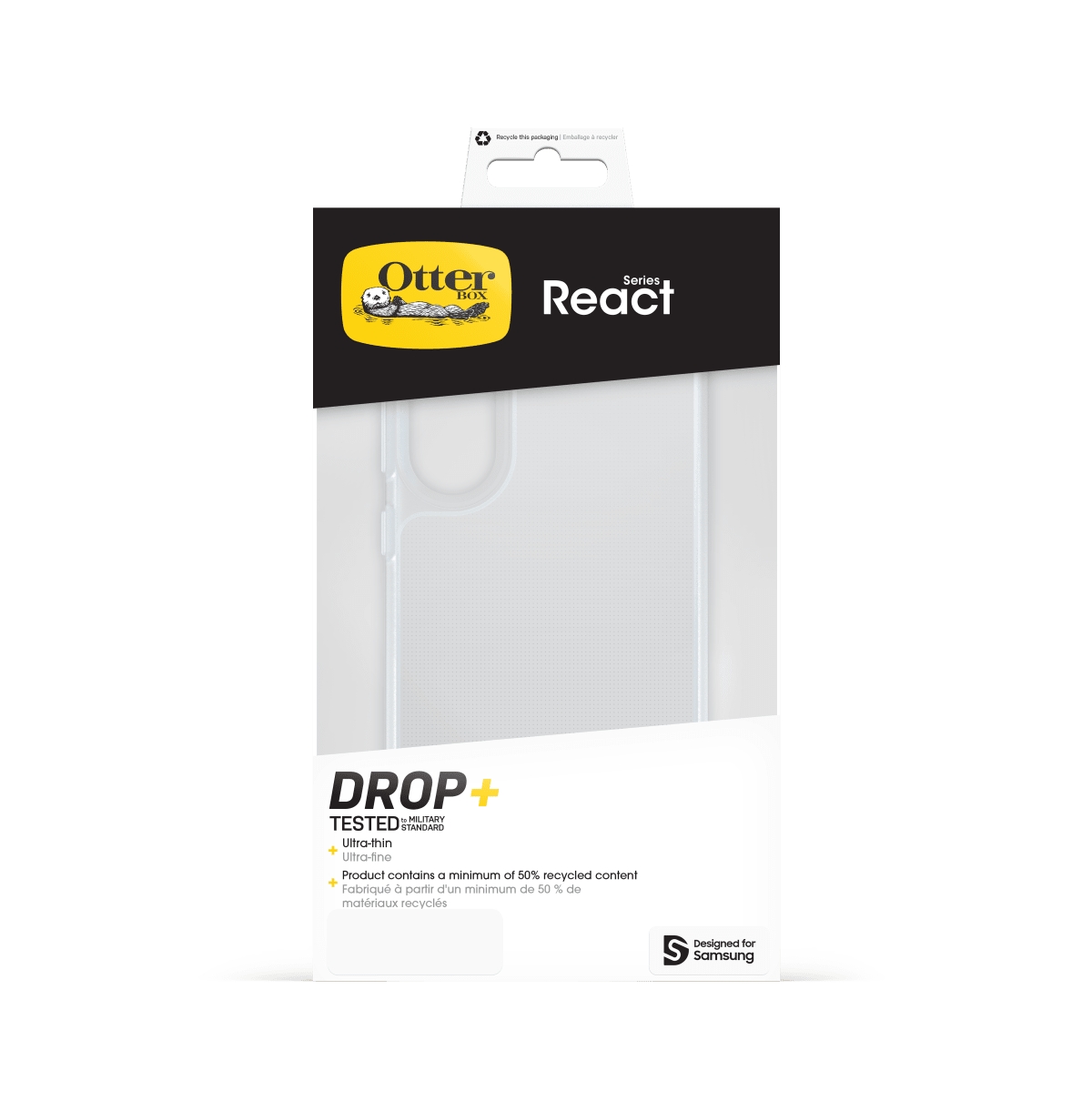 OtterBox React Case for Samsung Galaxy S 2025 Slim