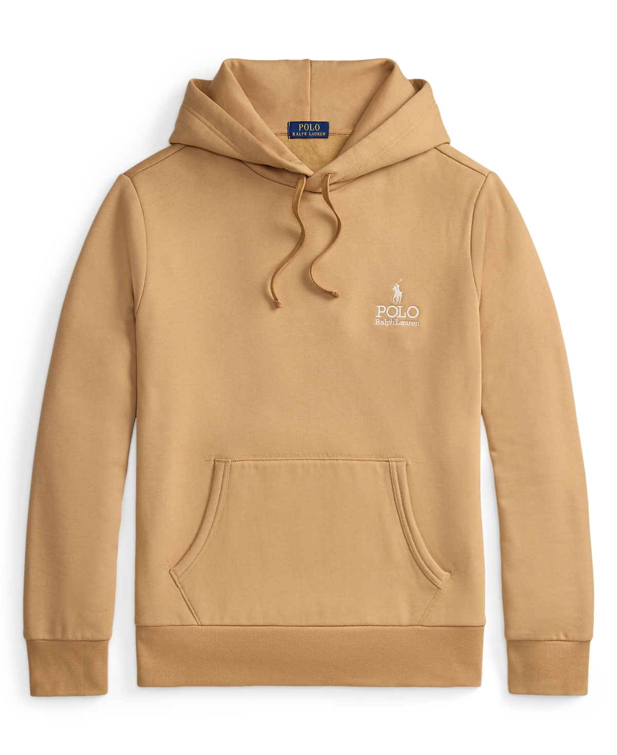 Polo Ralph Lauren Men's Logo Fleece Hoodie Sweatshirt In Burgundy