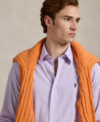 Men's Classic-Fit Stretch Poplin Shirt