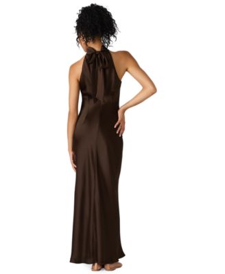 Women's Lara Satin Maxi Dress