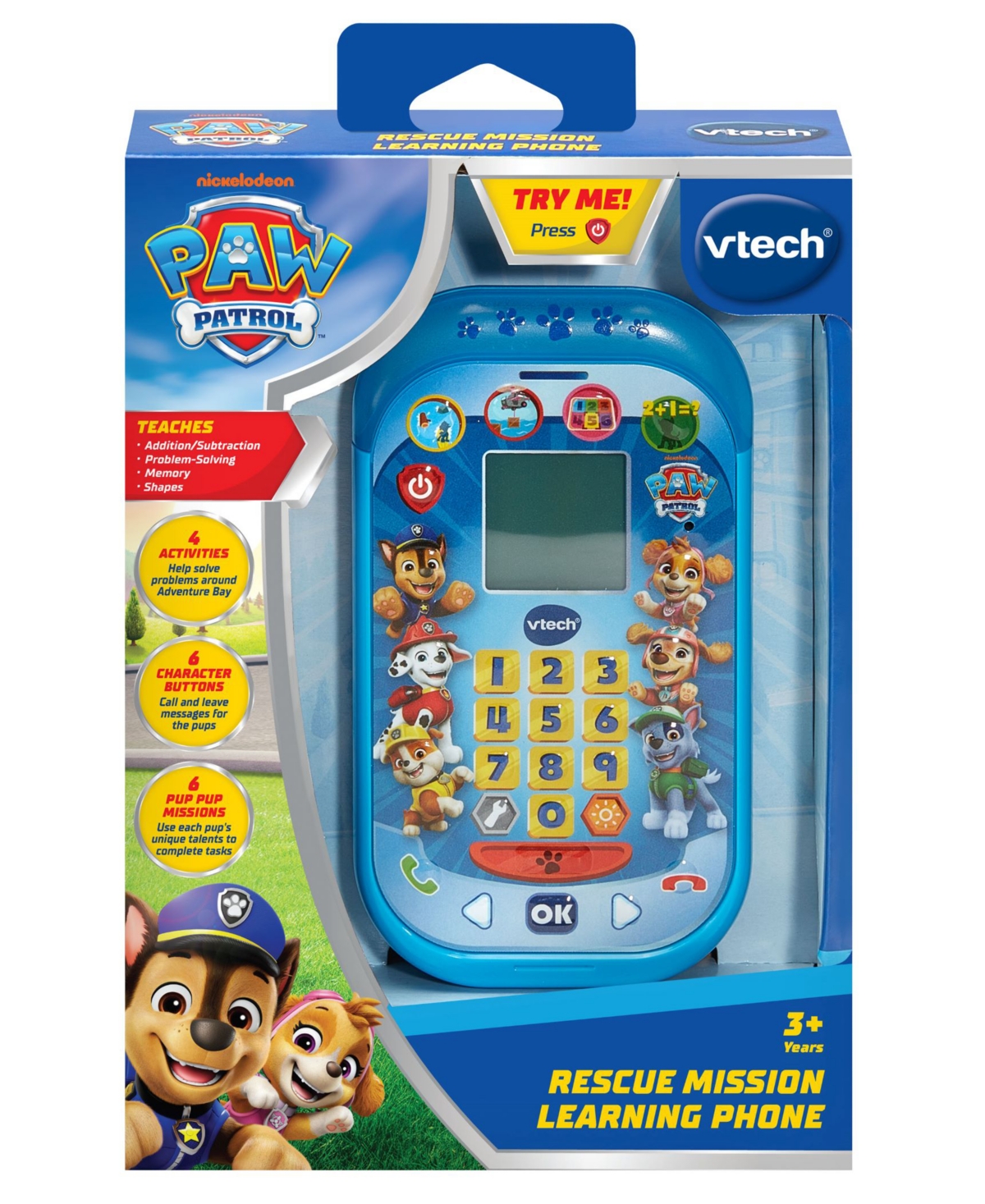 Paw Patrol Vtech  Rescue Mission Learning Phone In Multi