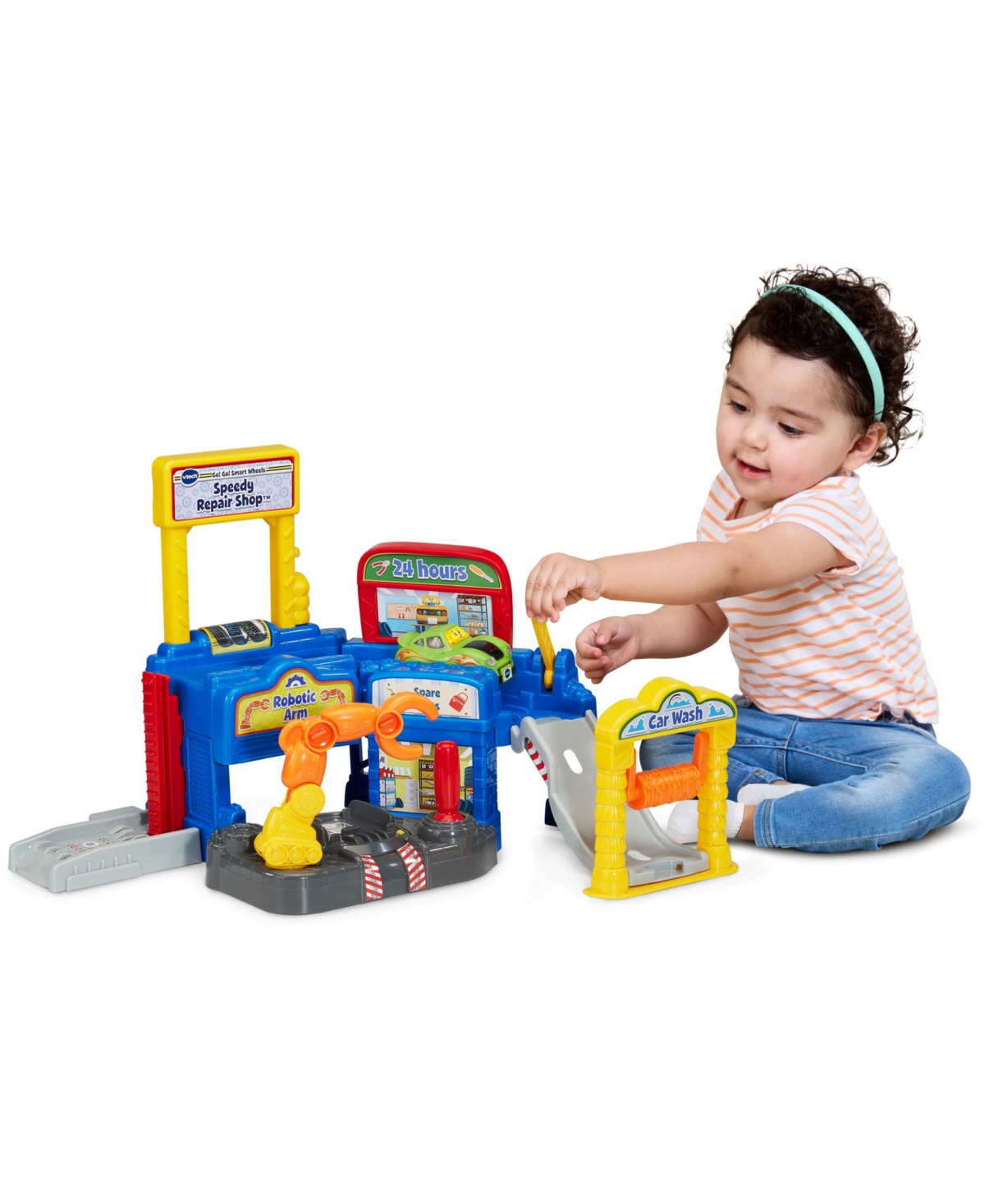 Vtech Go! Go! Smart Wheels Speedy Repair Shop In Multi