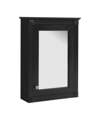 20'' Wall Mounted Bathroom Storage Cabinet with Mirror & Adjustable Shelf