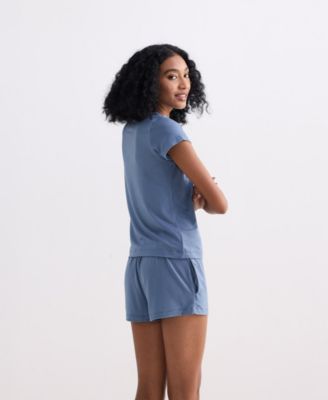 Women's Essential Short Sleeve Tee in Blue