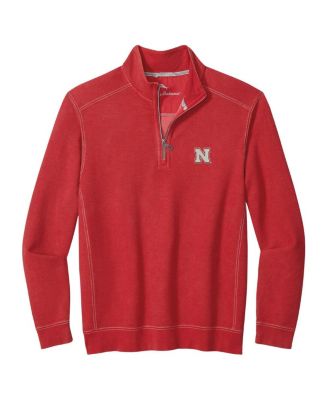 Men's Scarlet Nebraska Huskers Montego Bay Half-Zip Jacket