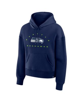 Women's College Navy Seattle Seahawks Eligible Receiver Legacy Pullover Hoodie