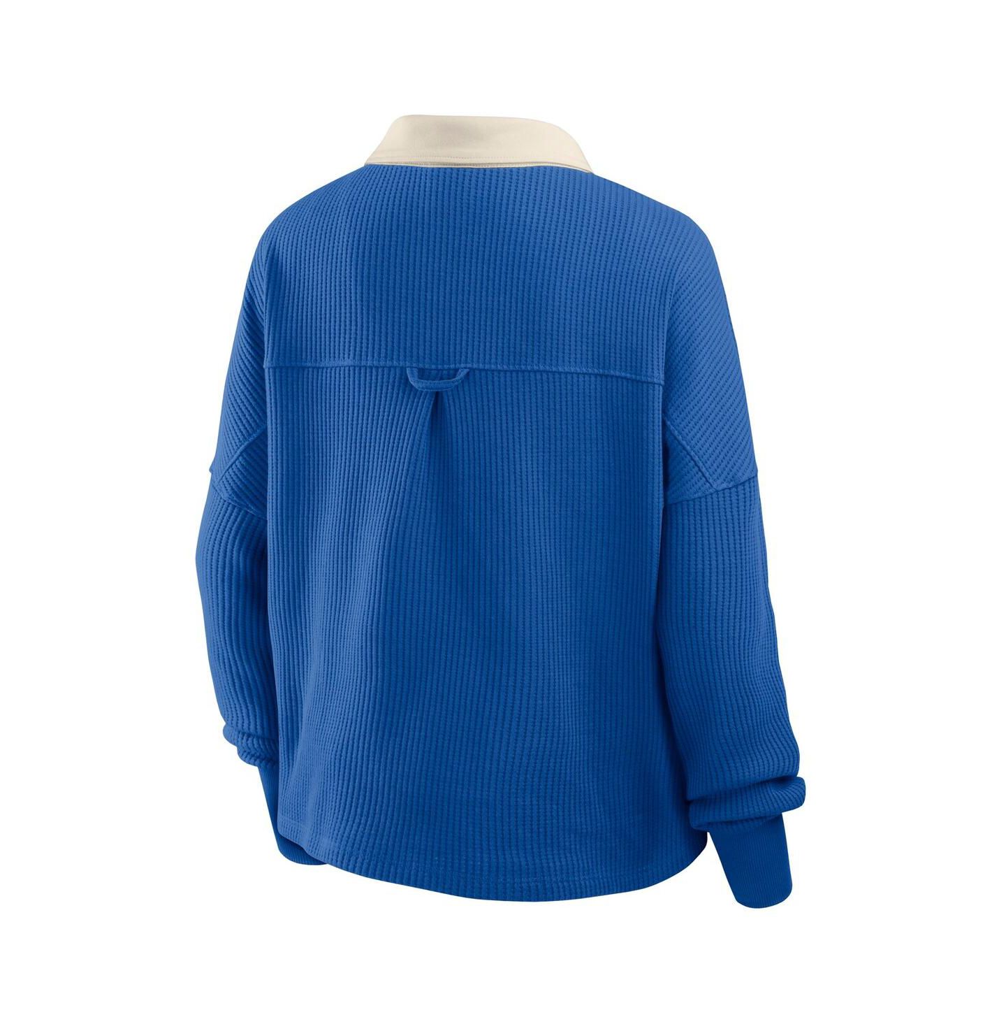 Женская футболка Fanatics Royal Dallas Cowboys Oversized Hometown Premium Thermal Long Sleeve — фото 3