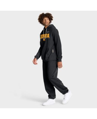 Men's Black Iowa Hawkeyes 2025 Sideline Standard Issue Dri-FIT Hoodie