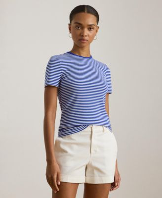 Lauren Ralph Lauren - Women's Short Sleeve Crew Neck T-Shirt