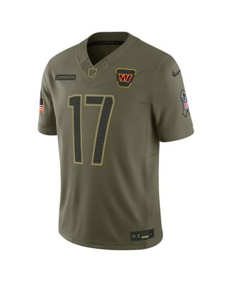 Men's Terry McLaurin Olive Washington Commanders 2025 Salute to Service Limited Jersey